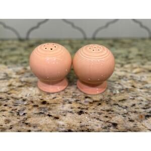 Fiesta (Fiestaware) 2 5/8 Inch Salt and Pepper Shaker Set- Apricot